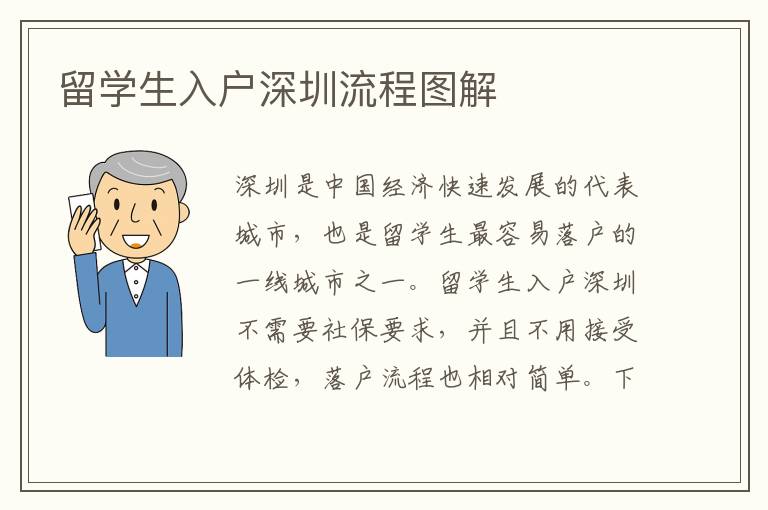 留學生入戶深圳流程圖解